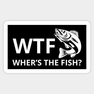 WTF Where’s The Fish Sticker